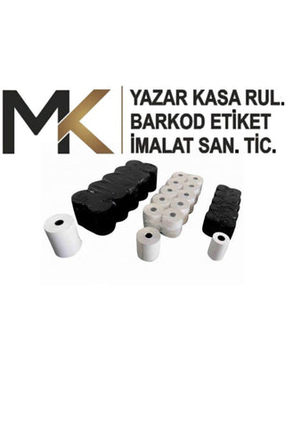 • 56x16 Termal Rulo / Yazarkasa Rulosu / Pos Rulosu / 10 Paket (100 Adet) / Tam Metraj