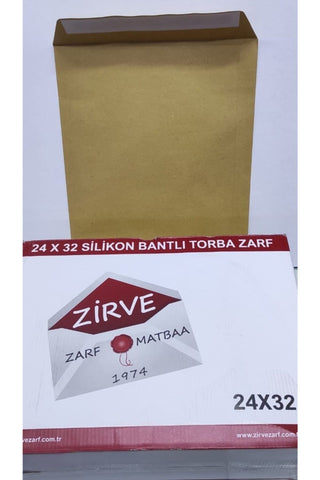 24 Cm X 32 Cm Formula Torba Zarf 100 Gr Silikon Yapışkanlı ( 250 ) Adet