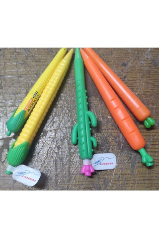 Yeni Nesil Verzatil Kalem Seti 0,7 Kaktus+ Mısır+ Havuç + Hav Uç 0,7uç+mısır 0,7 Uç ( 5 Pcs)