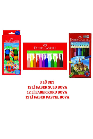3 LÜ BOYA SETİ
