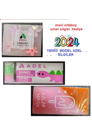 SİLGİ  ÇEŞİTLERİ   2024 MODEL  YENİİİİ    ( 4 ADET  GÖNDERİLİT )