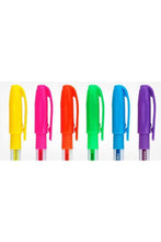 Simli Kalem Seti 8 Adet + 6 Adet Neon Jel 2 Set